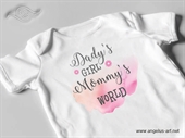 Dady's girl mommy's world body