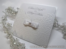 Pozivnica za vjenčanje - Crystal White Charm