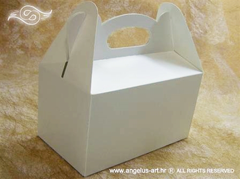 Bijela kutija za kolače (manja)