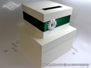 Kutija za kuverte - Emerald Flower Cake