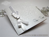 Pozivnica za vjenčanje - Stylish Pearl White