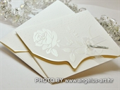 Pozivnica za vjenčanje Bijela ruža New Classic