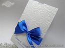 Pozivnica za vjenčanje Blue Charm Elegance
