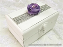 Wedding ring box - Purple Shine