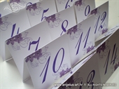 Broj stola - Purple Orchid