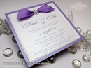 Wedding invitation - Lovely Violet