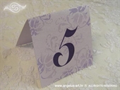 Broj stola za vjenčanje - Lilac Blossom