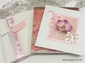 Ekskluizivna čestitka - Pink Orchid