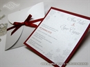 Pozivnica za vjenčanje - Red Winter Beauty