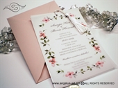 Pozivnice za vjenčanje - Rose Flowers Bloosom