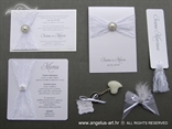 elegantna bijela kolekcija za vjencanje pozivnica kolekcija 2016
