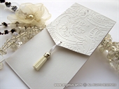 Wedding invitation - Elegant White Classic