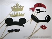 Photo booth props - Kids photo party props