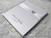 Wedding guestbook - Silver Guestbook