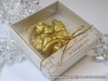 konfet anđeo u kutijici zlatni