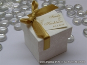 Konfet poklon za vjenčanje - Cream Macarons