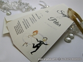 Wedding invitation -Wedding Bookmark