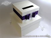 Kutija za kuverte - Purple Bow Cake