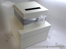 Kutija za kuverte - Silver Flower Cake