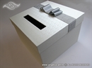 Kutija za kuverte-Kutija za novce - Silver Shine Box