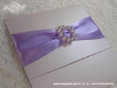 Pozivnica za vjenčanje Lilac Elegance