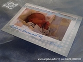 Obavijest o rođenju djeteta s fotografijom - Obavijest 8