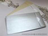 Perlasta kuverta 22x11 cm za izradu pozivica za vjenčanje - uradi sam DIY