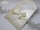 Wedding invitation - Golden Flower Beauty