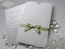 Pozivnica za vjenčanje - White and Green Charm