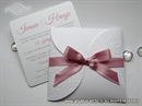 Wedding invitation - Pink Bow Mini Beauty