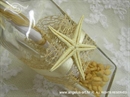 Pozivnica za vjenčanje Poruka u boci - Krem morska zvijezda