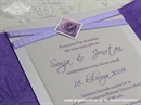 Pozivnica za vjenčanje Simplicity Lilac Rose 2
