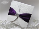 Pozivnica za vjenčanje Purple Diva Shine 