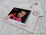 Baby roza razglednica