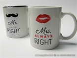 Šalica Mr. & Mrs. Right