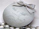 Pozivnica za vjenčanje - Round Joy Silver