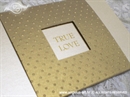 Pozivnica za vjenčanje Golden True Love
