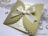 Pozivnica za vjenčanje - Golden Lace Diva