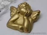 zlatni anđeo magnet u ukrasnoj kutijici za vjenčanje